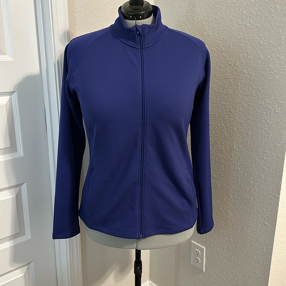 Lady Hagen Purple full zip jacket-XL
